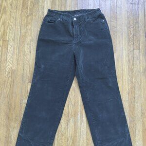 Style & Co Women's Classic High-Rise Straight-Leg Corduroy Pants